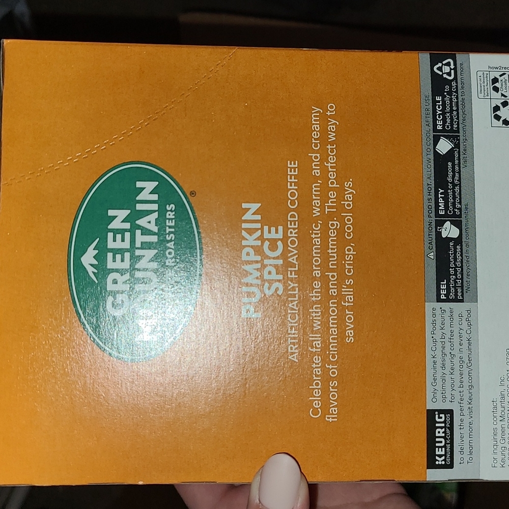 Pumpkin Spice K-cups